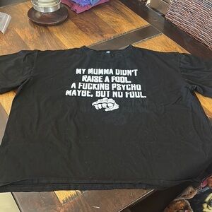 Slogan T shirt men’s size XXXL